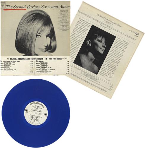 Barbra Streisand The Second Barbra Streisand Album - Blue